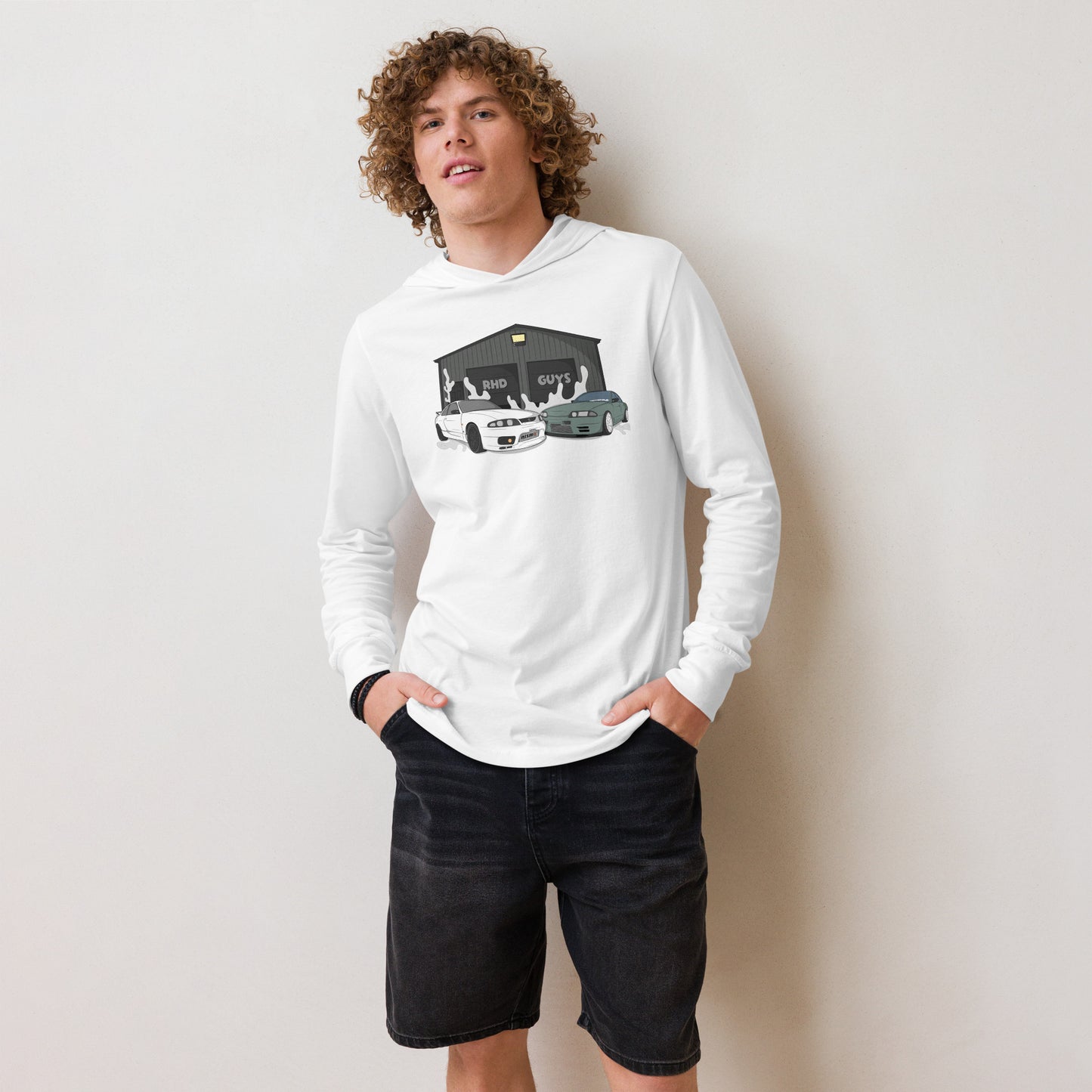 RHDGUYS Hooded long-sleeve tee