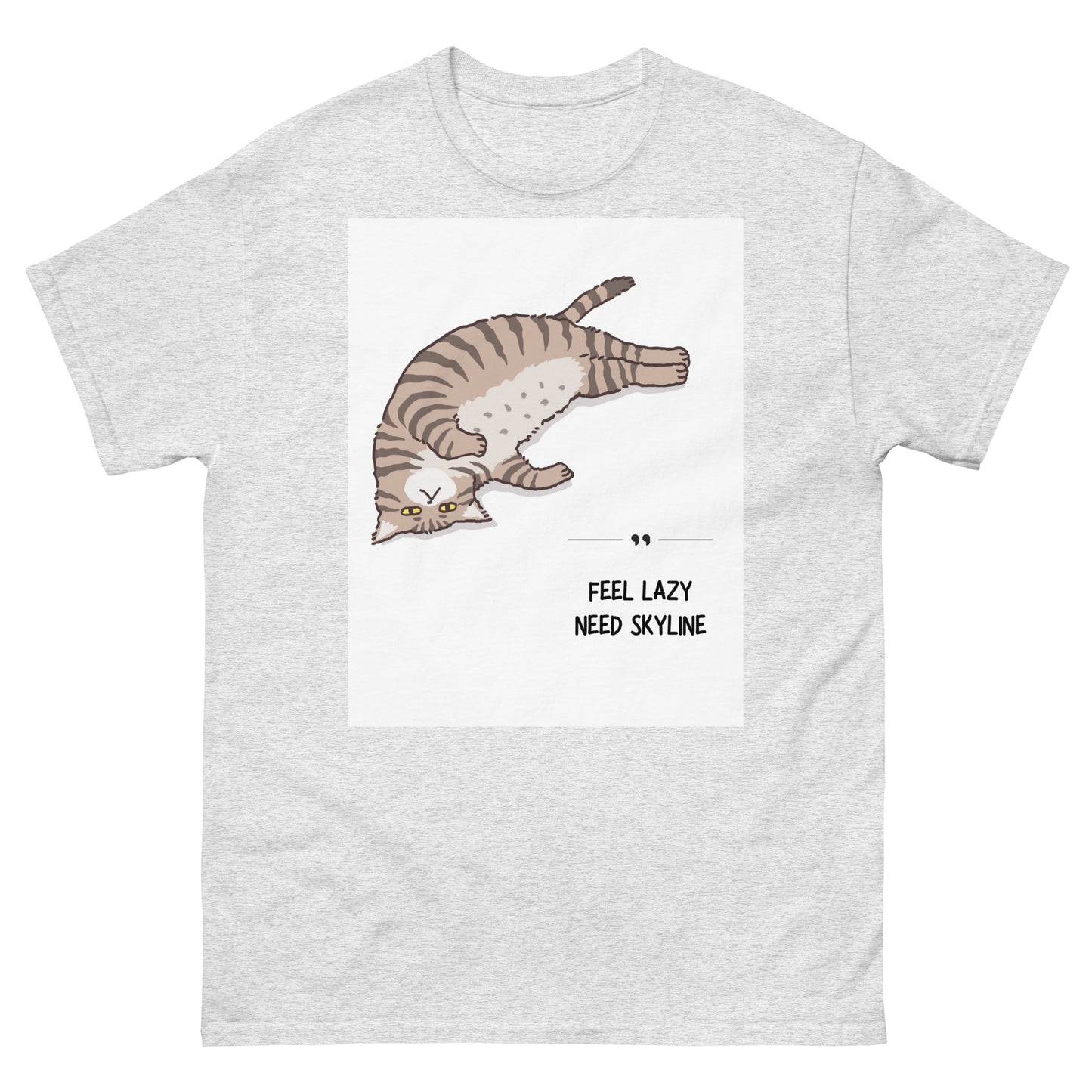 Skyline Kitty Men's classic tee