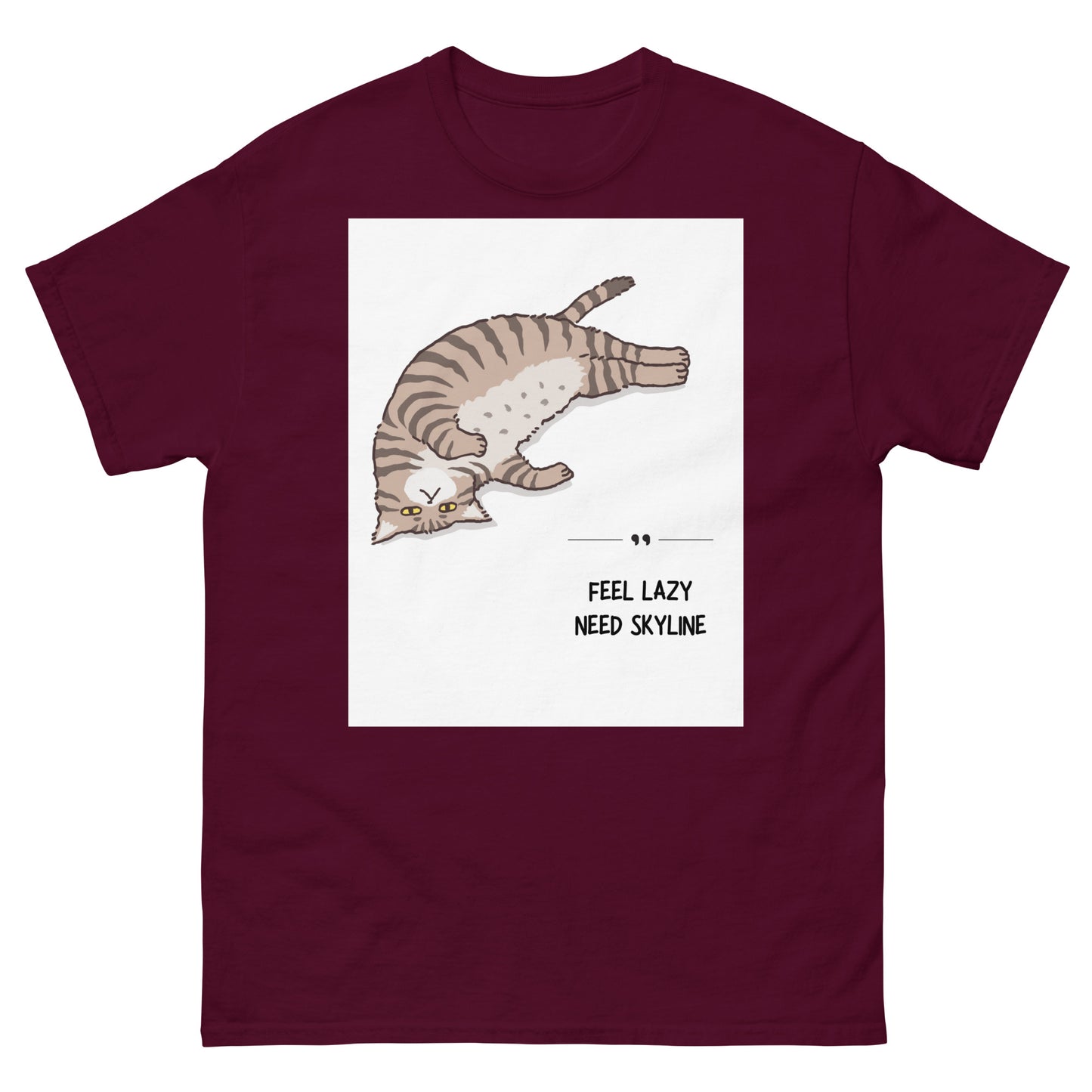 Skyline Kitty Men's classic tee