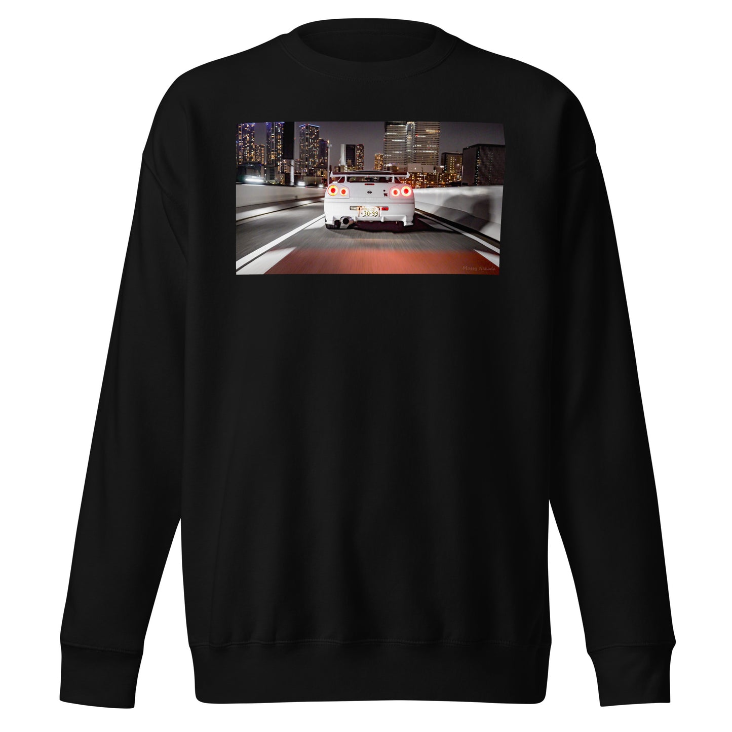 R34 in Tokyo Unisex Premium Sweatshirt