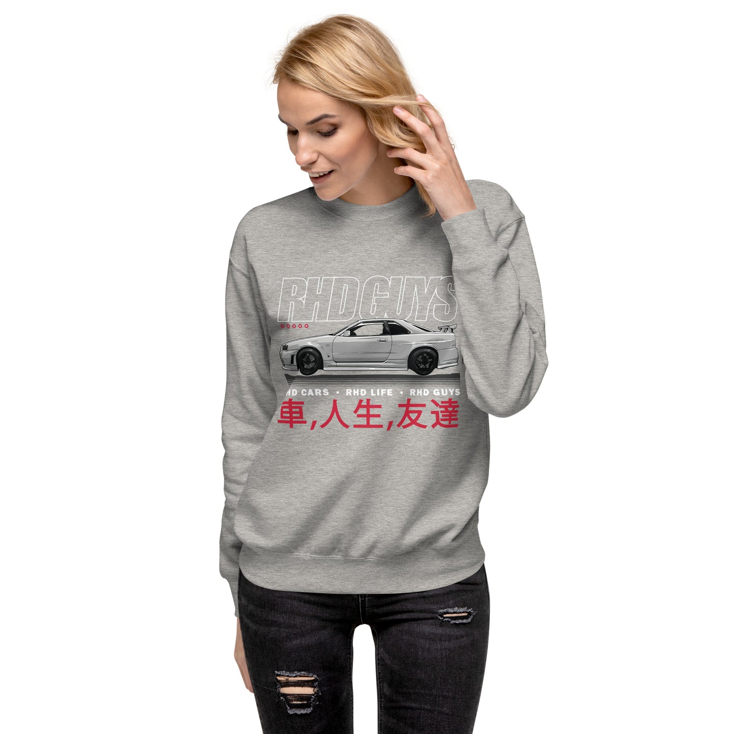 R34 GTR Unisex Premium Sweatshirt