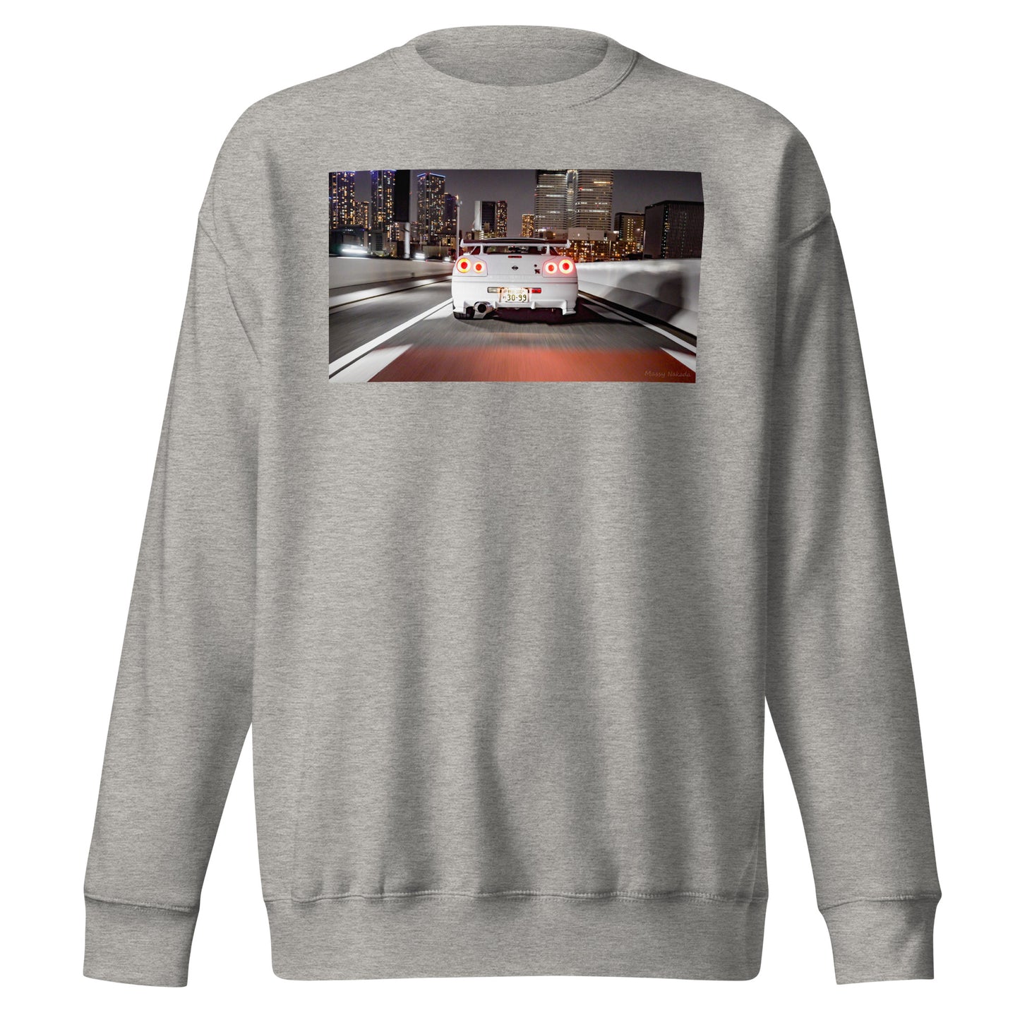 R34 in Tokyo Unisex Premium Sweatshirt