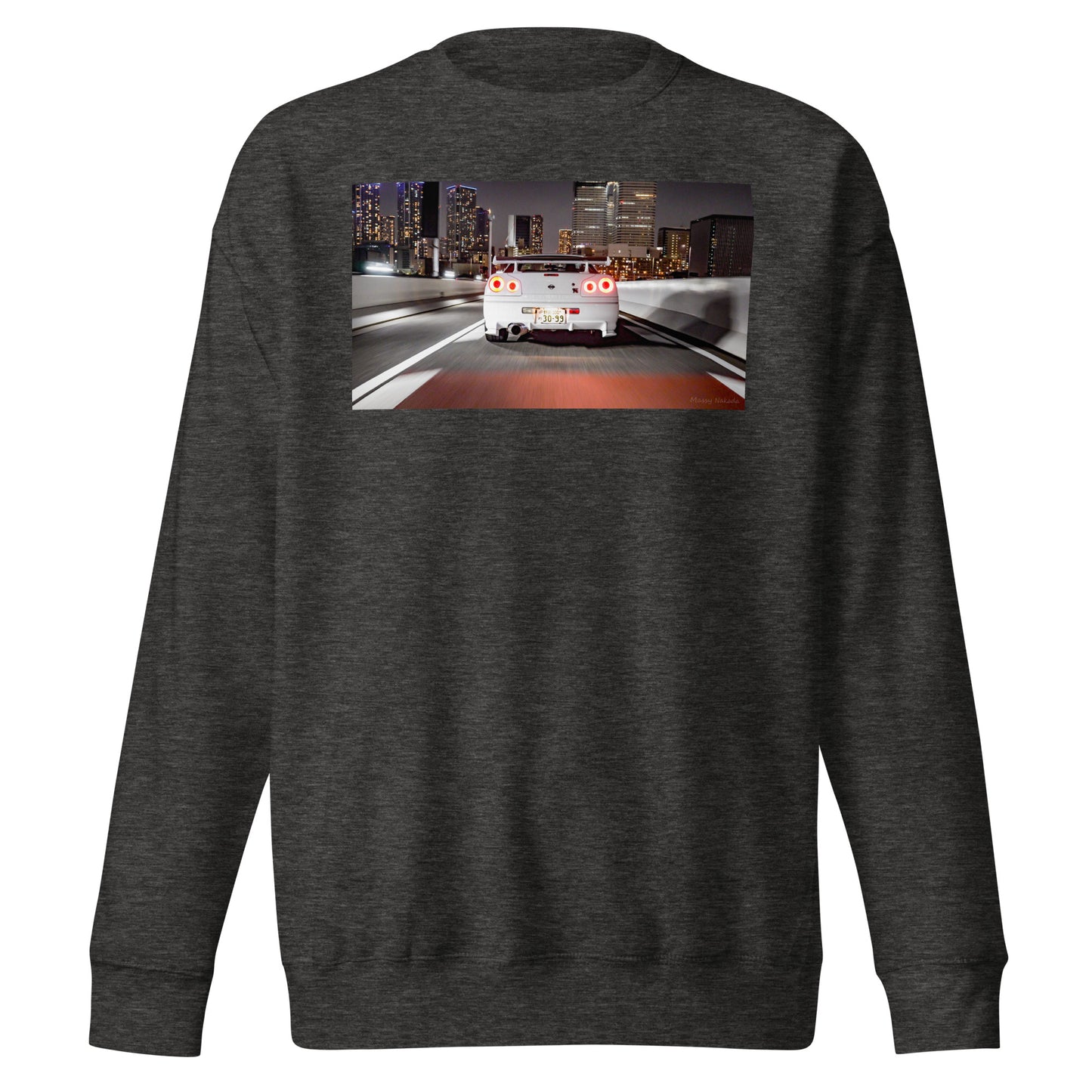 R34 in Tokyo Unisex Premium Sweatshirt