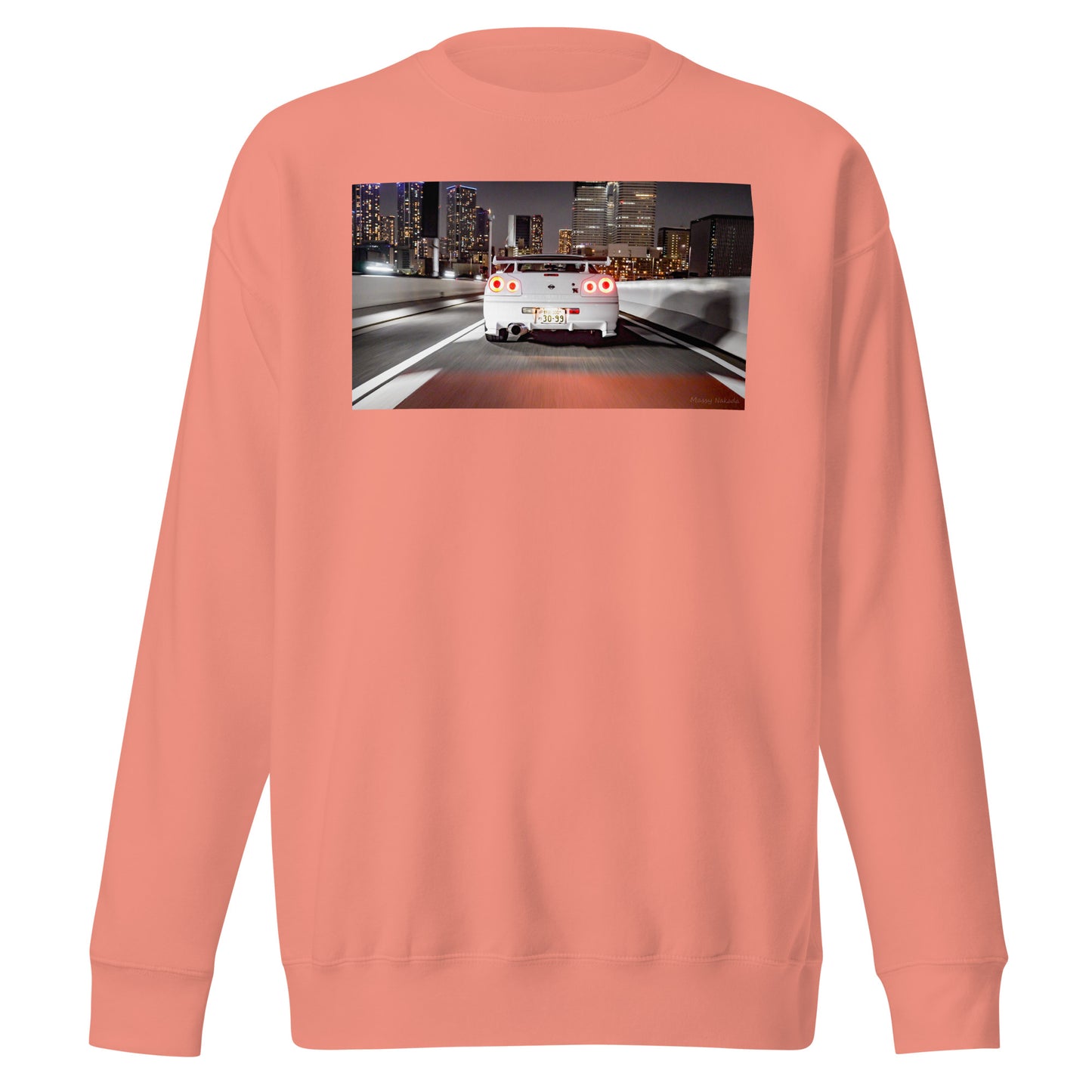 R34 in Tokyo Unisex Premium Sweatshirt