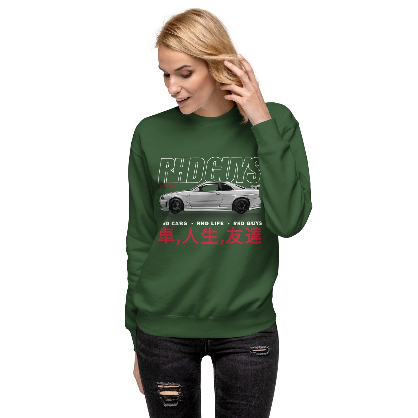 R34 GTR Unisex Premium Sweatshirt