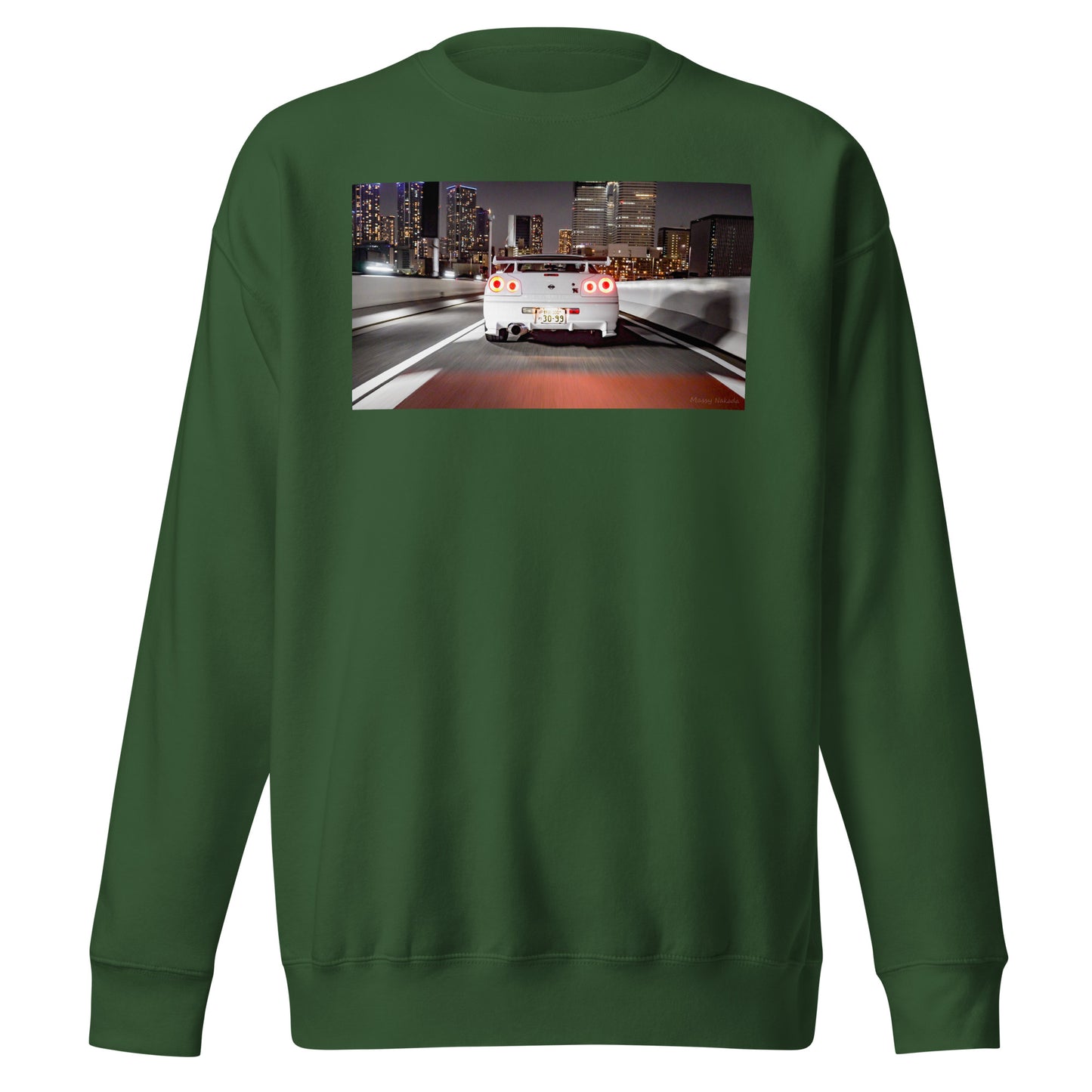 R34 in Tokyo Unisex Premium Sweatshirt