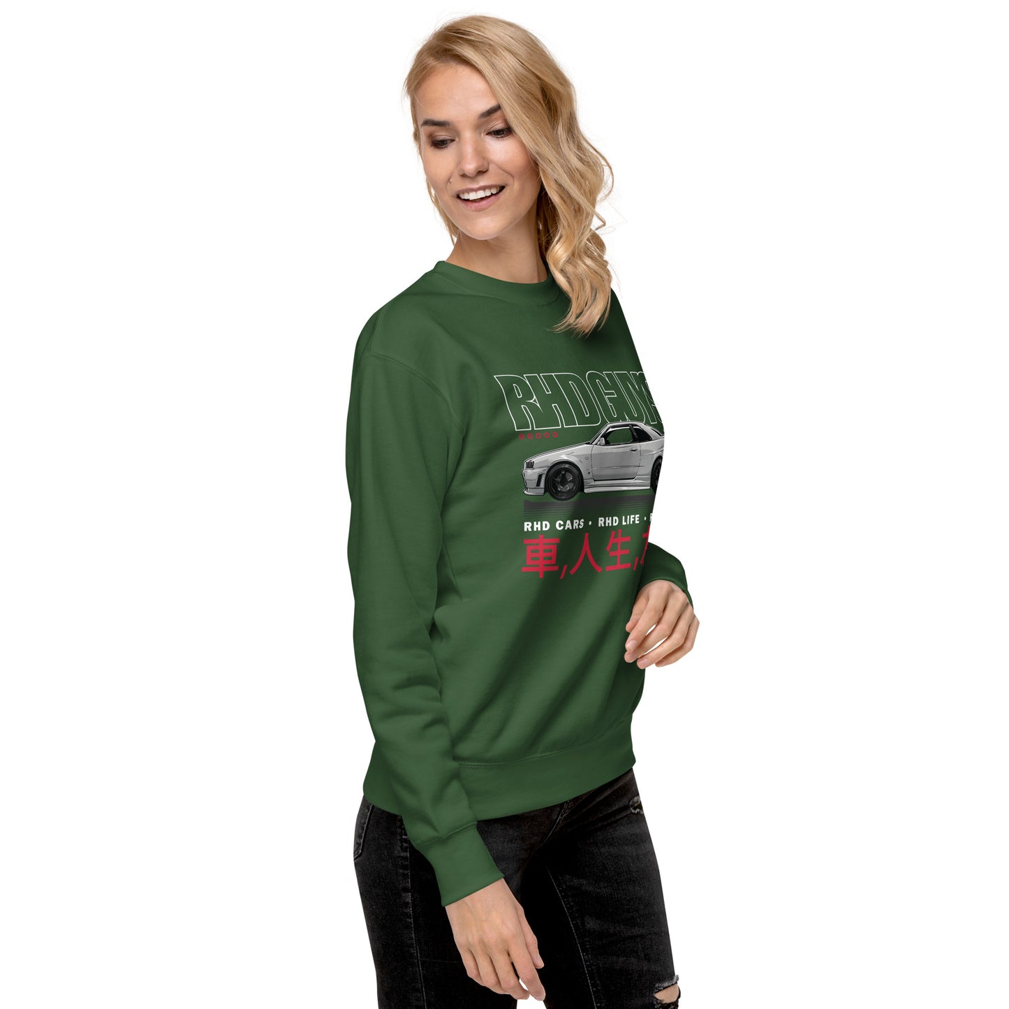 R34 GTR Unisex Premium Sweatshirt