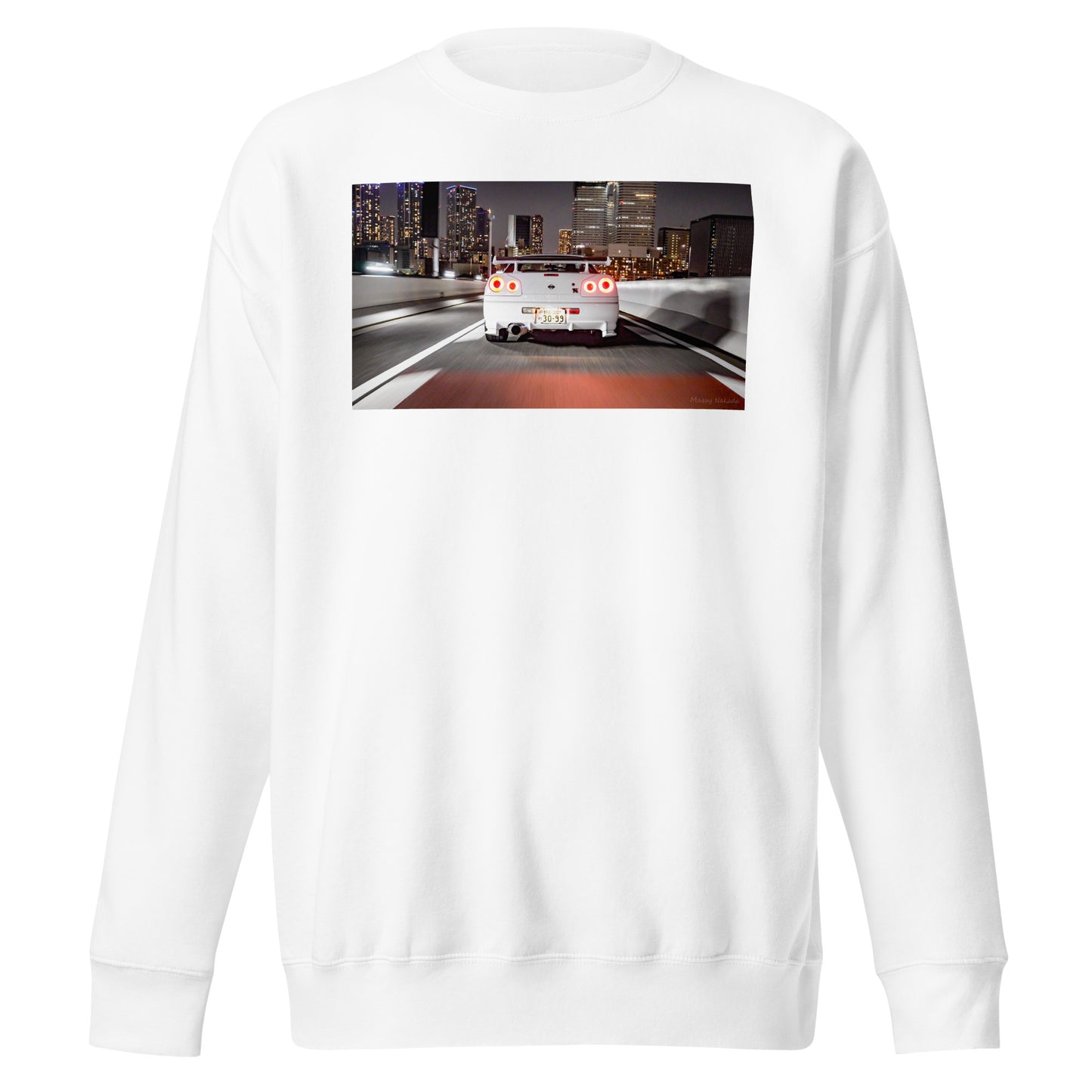 R34 in Tokyo Unisex Premium Sweatshirt